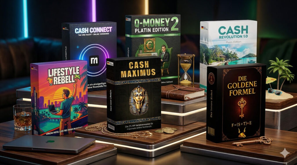 Andreas Lang Kurse Übersicht – alle Produkte im Vergleich: Cash Revolution, Lifestyle Rebell, Cash Maximus und mehr