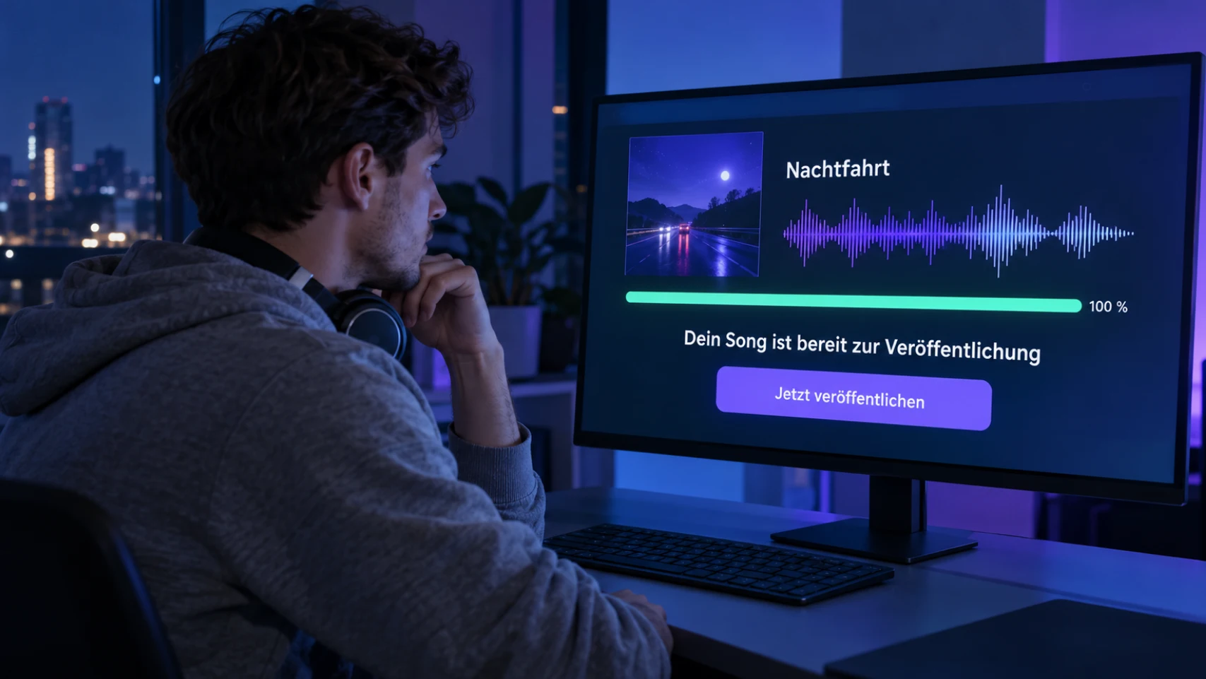 Mit KI Geld verdienen: Mann veröffentlicht nach Feierabend seinen ersten KI-Song